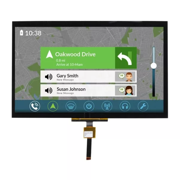 10.1 بوصة HD TFT وحدة مع CTP
