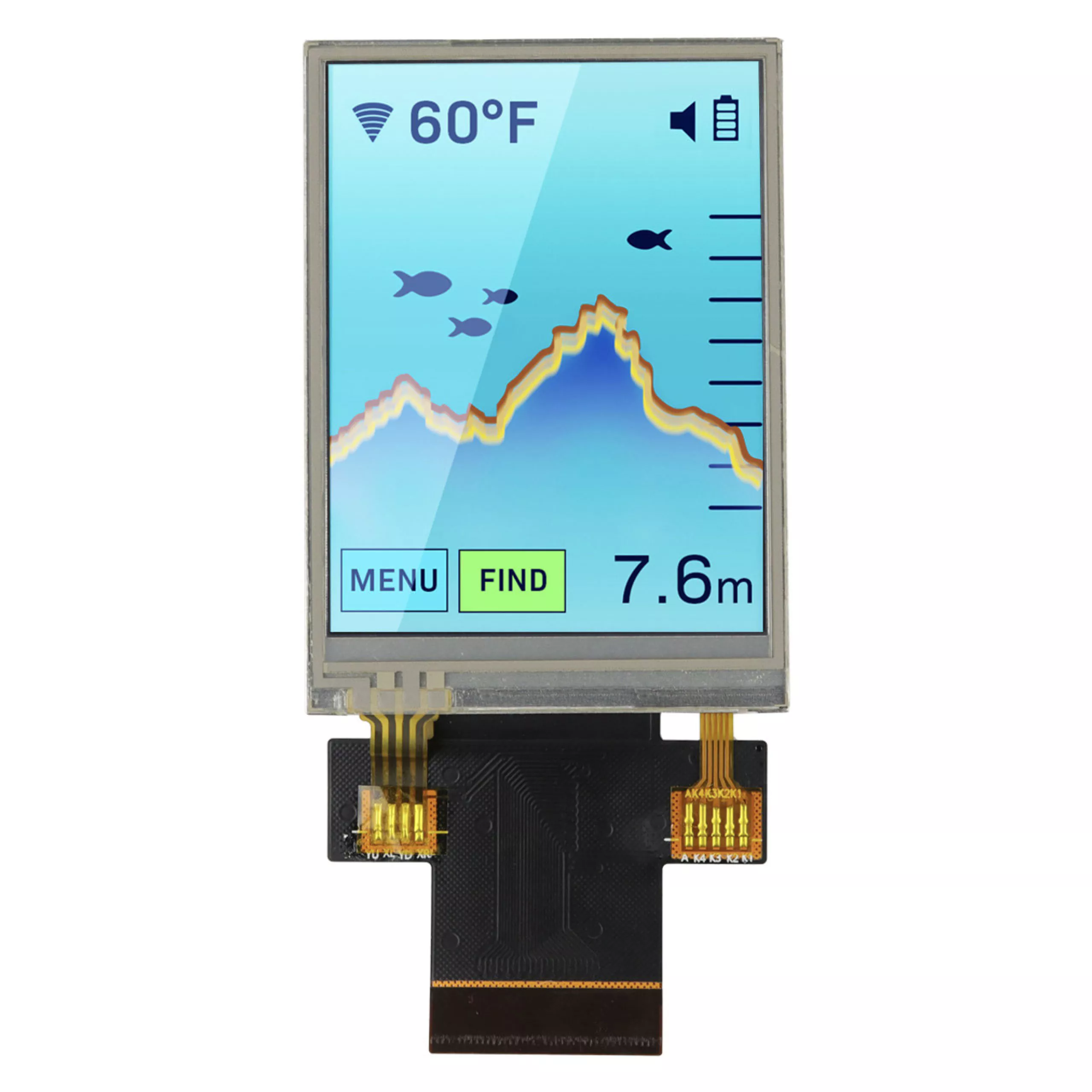 2.6 بوصة لمقاوم IPS IPS TFT