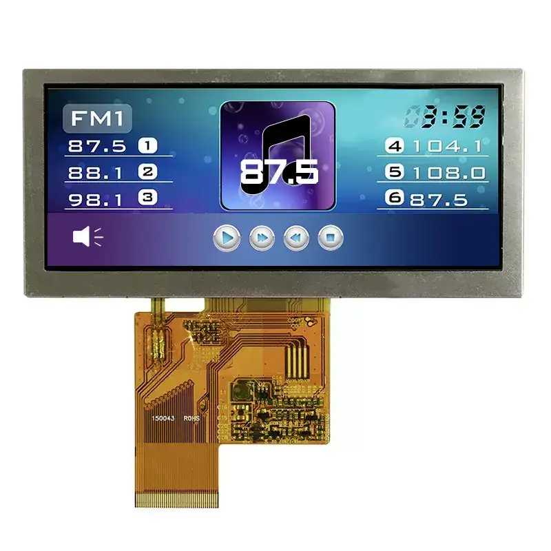 لماذا تعتبر وحدات TFT من النوع الشريطي مثالية للوحات التحكم الصناعية