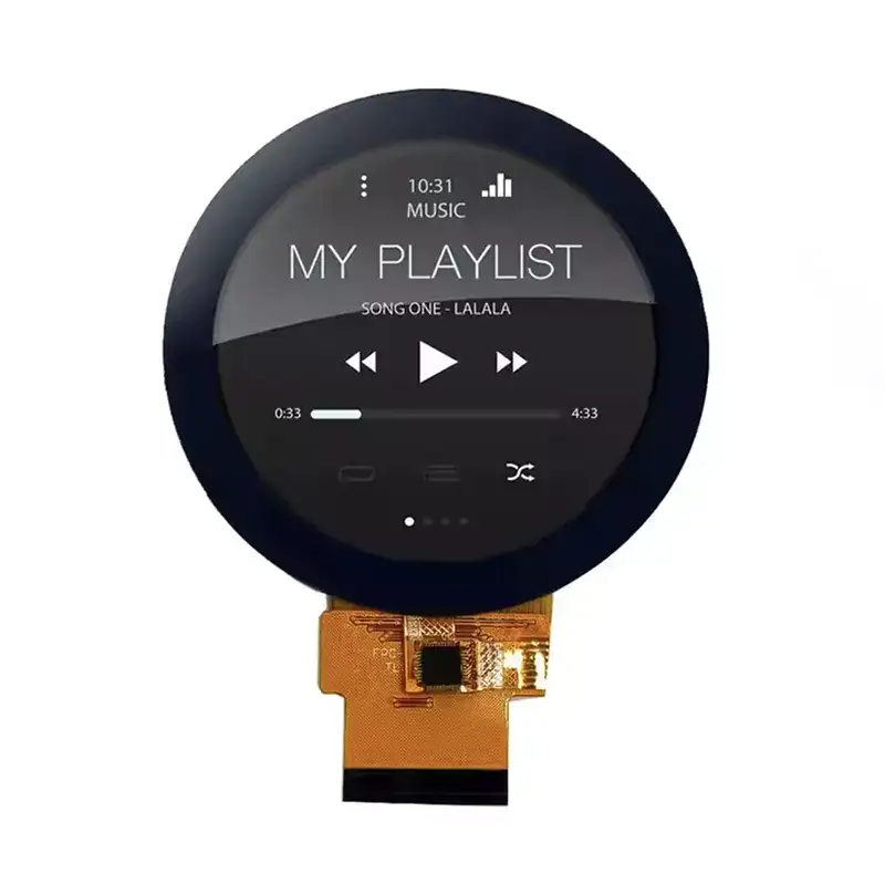 ما هي تطبيقات وحدة TFT LCD المستديرة