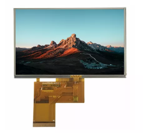 4.3 بوصة 480 × 272 وحدة TFT الصناعية
