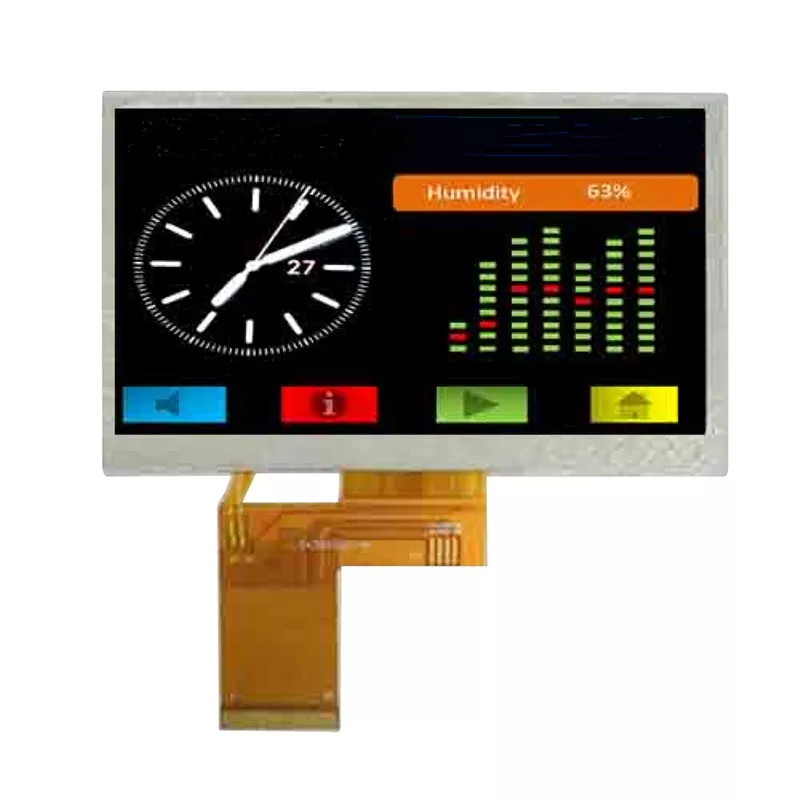 وحدة TFT بعرض 4.3 بوصة