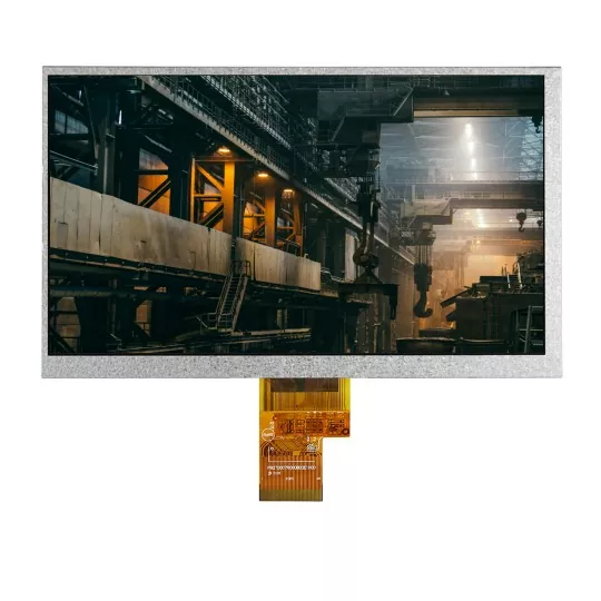 7 بوصة 1024 × 600 وحدة LCD بيضاء عادة