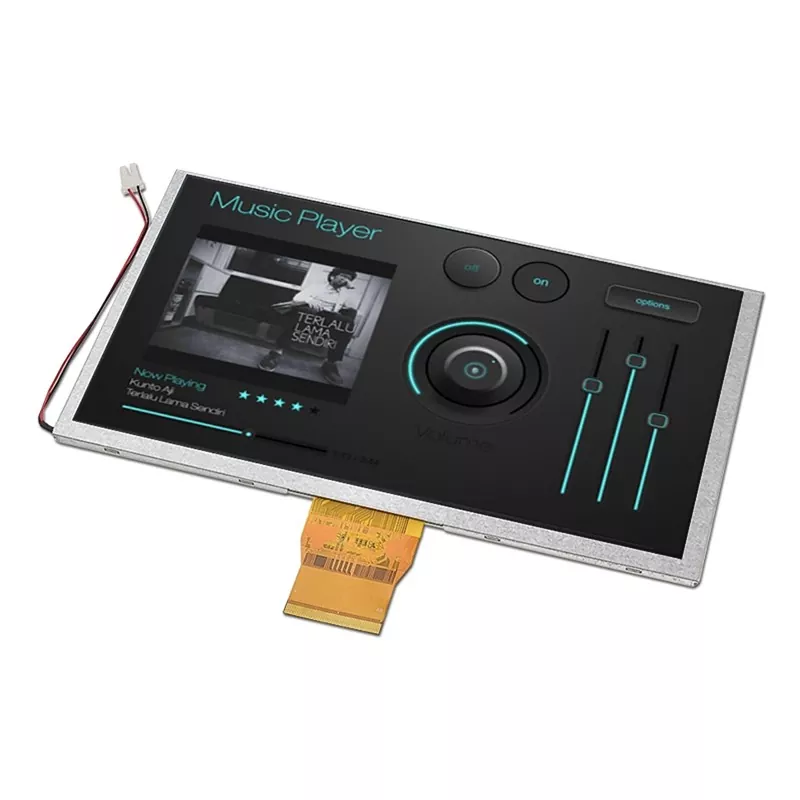 9 بوصة 1024 × 600 وحدة IPS TFT