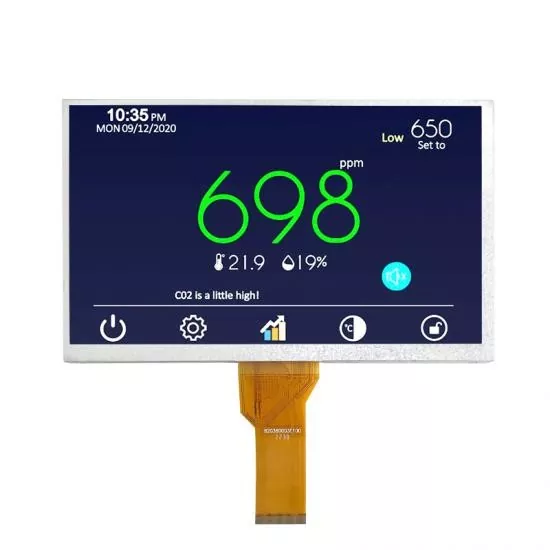 9 بوصة 800x480 وحدة TFT